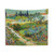 Vintage 1888 Van Gogh Garden at Arles Tapestry