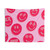 Pink Smiles Tapestry for Aesthetic Home Decor