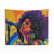 Vintage Afro Poster Tapestry Wall Art