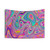 Psychedelic Candy Melt Tapestry - Vibrant Abstract Wall Hanging