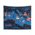 Odyssey Map Constellation Tapestry featuring characters and scenes from Greek mythology