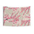 Elegant pink cherry blossom floral tapestry
