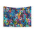 Colorful Graffiti Hearts Love Tapestry