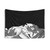 Mont Blanc Mountain Tapestry Wall Art