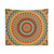 Mandala Tapestry - Vibrant Flower of Life Wall Hanging