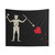 Pirate Blackbeard (Edward Teach) Tapestry Wall Hanging