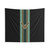 Dune House Atreides Banner Stripes Green Tapestry