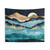 Midnight Ocean Tapestry - Celestial Wall Hanging