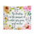 Inspirational Floral Tapestry with Be Fearless Quote