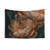 Dark Academia Peony Flower Wall Tapestry Art