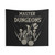 Master of Dungeons Tapestry featuring fantasy elements