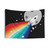 Pride Rocket Tapestry - Colorful Space Adventure Wall Hanging