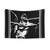 Return 2019 Angel Statue Black and White Tapestry