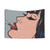 Smoking Girl Tapestry Wall Hanging - Original Pop Art