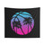 Miami Vice Basketball Tapestry - Black Wall Decor