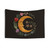 Midsummer Moon Tapestry - Celestial Floral Wall Art