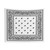 Bandanna White Tapestry Wall Hanging