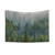 Misty Forest Tapestry - Nature Wall Hanging Art