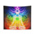 Chakras and Energy Flow Tapestry Wall Art