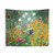 Gustav Klimt Flower Garden Tapestry