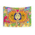 Colorful Sun and Moon Design Tapestry