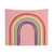 Vintage Rainbow Tapestry - Retro 70s Style Wall Hanging
