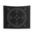 Goetia Circle Tapestry - Classic Black & White Occult Wall Hanging