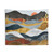 Desert Cold Abstract Landscape Tapestry