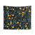Oranges on Black Tapestry Wall Hanging