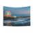 California Ferris Wheel Tapestry - Santa Monica Pier Wall Hanging