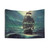 Ghostly Pirate Ship Tapestry - Nautical Wall Decor