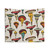 Retro Mushroom Tapestry - Aesthetic Wall Hanging