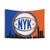 Retro New York Knicks Basketball Tapestry