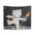 Banksy Bear Graffiti Tapestry