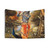 Krishna Tapestry for Yoga, Meditation and Hinduism