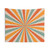 Retro Sunburst 70s Tapestry Wall Hanging