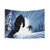 Snowboarding Friends II Tapestry - Mountain Art Decor