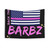 Nicki Minaj Barbz American Flag Tapestry