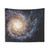 Spiral Galaxy Tapestry for Cosmic Wall Decor