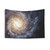Spiral Galaxy Tapestry for Cosmic Wall Decor