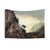 Misty Mountain Landscape Tapestry