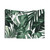 Tropical Leaves Pattern #4 Botanical Wall Tapestry