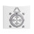 Solomon Circle Goetia Black and White Tapestry