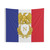 French Pride Napoleon Bonaparte Flag Tapestry