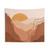 Abstract Sunset Painting Tapestry