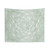Mandala Yoga Love Boho Art Tapestry - Sage Green