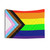 Inclusive Progress Pride Flag Tapestry