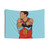 Trae Young Ice Tapestry - Atlanta Hawks Basketball Art