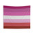 Vibrant Lesbian Pride Flag Tapestry