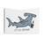 Lets Get Hammered Hammerhead Shark Tapestry
